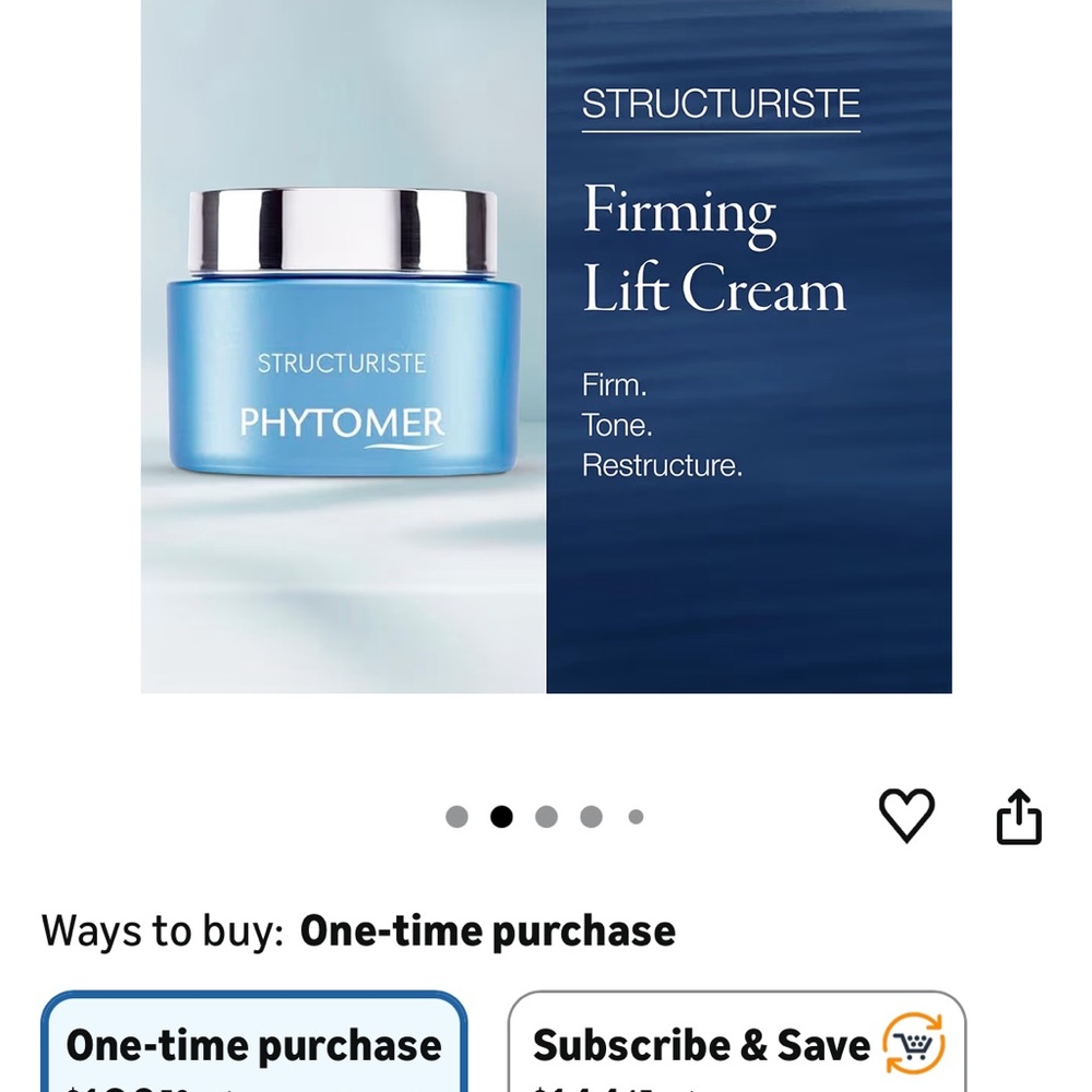 Structuriste Firming Lift Cream - Blue
